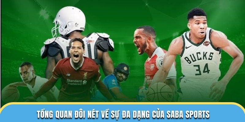 Tổng quan đôi nét về sự đa dạng của saba Sports