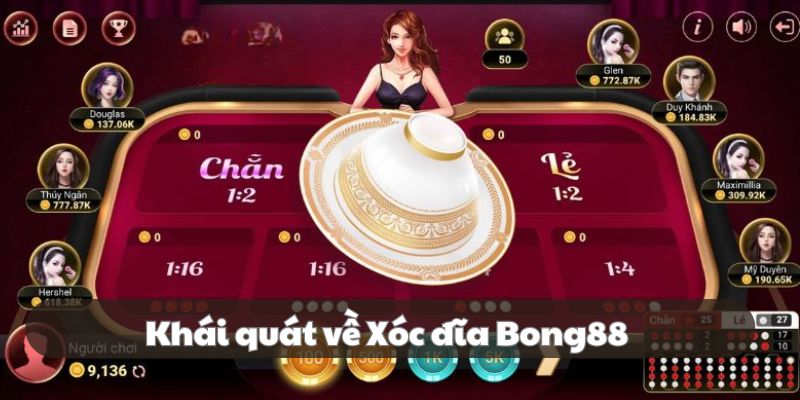 Giới thiệu xóc đĩa tại Bong88